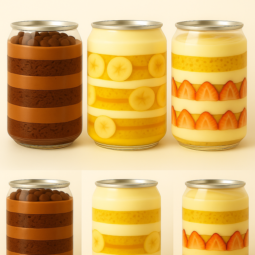 Six-Pack Flavour Three-Pack Cans